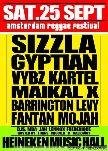 Win vrijkaarten Amsterdam Reggae Festival 25 Sept. HMH